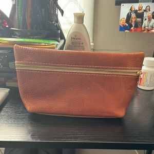 Classic makeup bag: Nutmeg